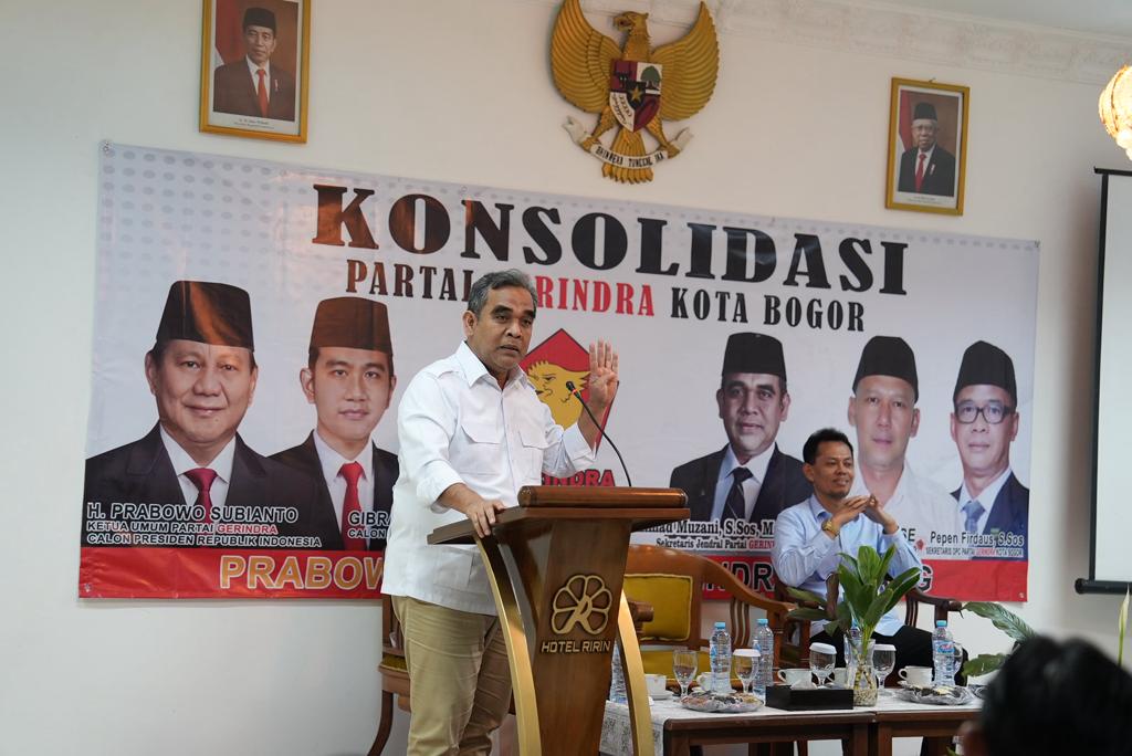 Sekjen Partai Gerindra Ahmad Muzani (1)